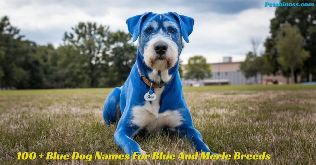 Community Dogs With Blue Name