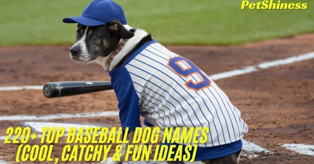 Cute Baseball Dog Names