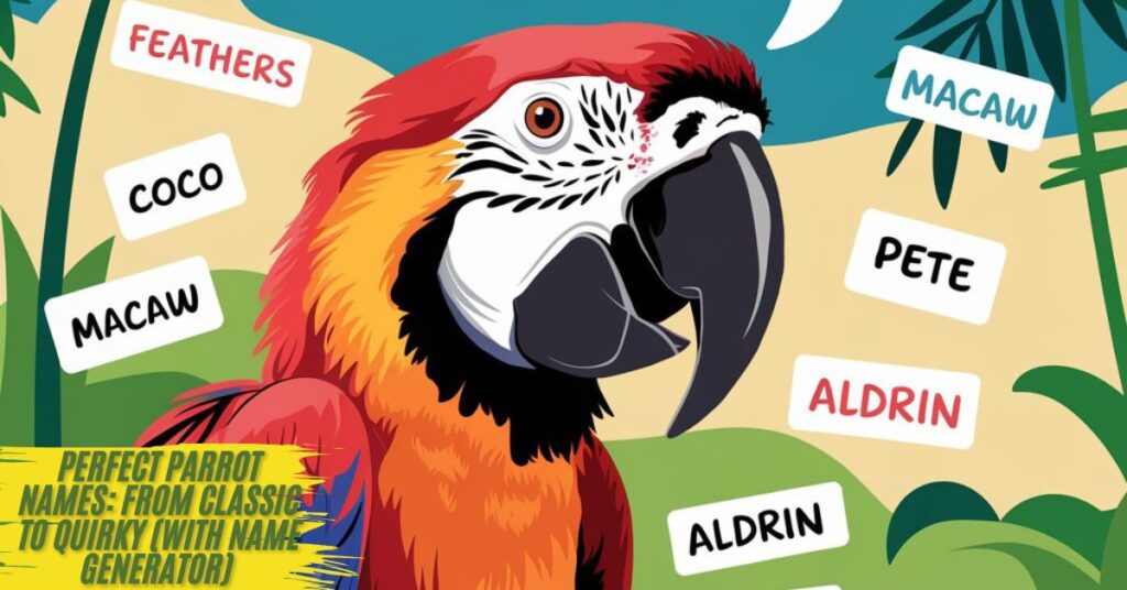 50+ Parrot Names to Match Your Feathered Friend’s Personality